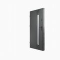 External Door O.K. Doors Temida Black P55 80, left, anthracite