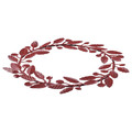 KRÖSAMOS Wreath, red-brown, 36 cm