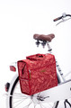 Newlooxs Bicycle Bag Forest Lilly, red