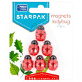 Magnets Ladybug 6pcs