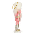 Christmas Tree Decoration Nutcracker 12cm Set of 2pcs, pink