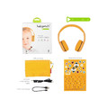 BuddyPhones Headphones Bluetooth Play Safari, yellow