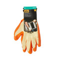 Protective Gloves Latex & Polycotton Size L