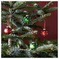 VINTERFINT Decoration, bauble, glass mixed colours, 5 cm, 4 pack