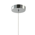 GoodHome Pendant Lamp LED Kohmani 50cm 1700lm, chrome