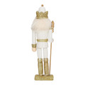 Nutcracker Christmas Decoration Henry 3 18cm, white