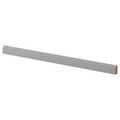 BODBYN Contoured deco strip/moulding, grey, 221 cm