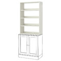 HAVSTA Shelving unit, white, 81x123x35 cm