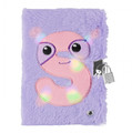 Plush Notebook Diary "S", lilac