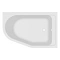 GoodHome Acrylic Bathtub Cavally 145x95 cm, right, asymmetric