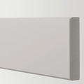 METOD / MAXIMERA wall cab w 2 glass doors/2 drawers, white/Lerhyttan light grey, 80x100 cm