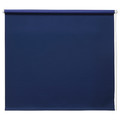 FRIDANS Block-out roller blind, blue, 140x195 cm