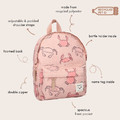 Kidzroom Children's Backpack Full of Wonders Crabs, pink