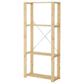 HEJNE Shelf unit, softwood, 78x31x171 cm