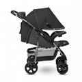 Lionelo Stroller Pushchair Emma Plus Black, 6-36m/up to 15kg