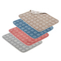 LEANDER Topper for changing mat, grey