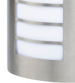 Outdoor Wall Lamp GoodHome Grandy 1 x 40 W E27, brushed steel