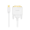 LogiLink Cable Mini DisplayPort - DVI 3m, white