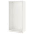 PAX Wardrobe frame, white, 100x58x201 cm