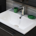 Ceramic Wash Basin Faros 60x45cm, white