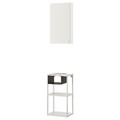 ENHET Wall storage combination, white, 40x30x150 cm