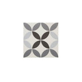 Gres Tile Hydrolic Design 4 Colours 20 x 20 cm, circle4 b&w, 1 m2