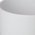 Ceramic Plant Pot GoodHome 24 cm, white