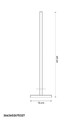 GoodHome Toilet Roll Stand Alessano