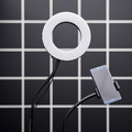 LÅNESPELARE Ring light with phone holder