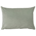 SANELA Cushion cover, pale grey-green, 40x58 cm