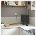 SÄLJAN Worktop, light grey mineral effect, laminate, 246x3.8 cm