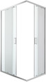 GoodHome Shower Enclosure Beloya 80x120x195cm, chrome/transparent