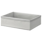 BAXNA Organiser, grey, white, 26x34x10 cm