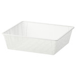 JONAXEL Mesh basket, white, 50x51x15 cm