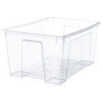 SAMLA Box, transparent, 56x39x28 cm/45 l