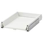 MAXIMERA Drawer, low, white, 40x60 cm