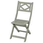 BONDHOLMEN Chair, outdoor, foldable, grey