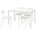 MELLTORP / ADDE Table and 4 chairs