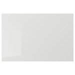 RINGHULT Drawer front, high-gloss light grey, 60x40 cm