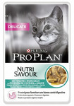 Purina Pro Plan Cat Nutri Savour Ocean Fish in Gravy Wet Cat Food 85g
