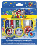 Flamingo Crayons for Face Painting Twist It 6 Colours