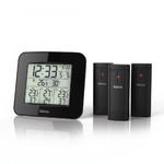 Hama Weather Station EWS-TRIO 3 sensors, black