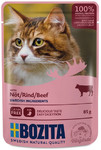 Bozita Cat Food Chunks in Jelly with Beef 85g