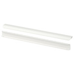 BILLSBRO Handle, white, 520 mm, 2 pack