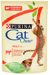 Purina Cat Chow Adult 1+ Wet Cat Food Beef with Eggplant in Jelly 10x85g