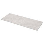 EKBACKEN Worktop, light grey concrete effect, laminate, 186x2.8 cm