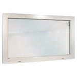 Utility Window ACO PVC 100 x 60 cm, white