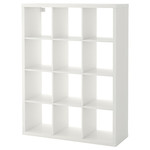 KALLAX Shelf unit, white, 112x147 cm