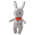 GULLIGAST Squeaky soft toy, grey-red