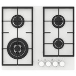 VASASTAN Gas hob, IKEA 500 glass/white, 59 cm